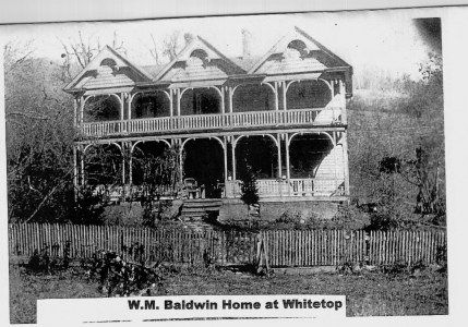 Home of Wm M Baldwin